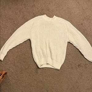 Cozy Cream Knit Sweater